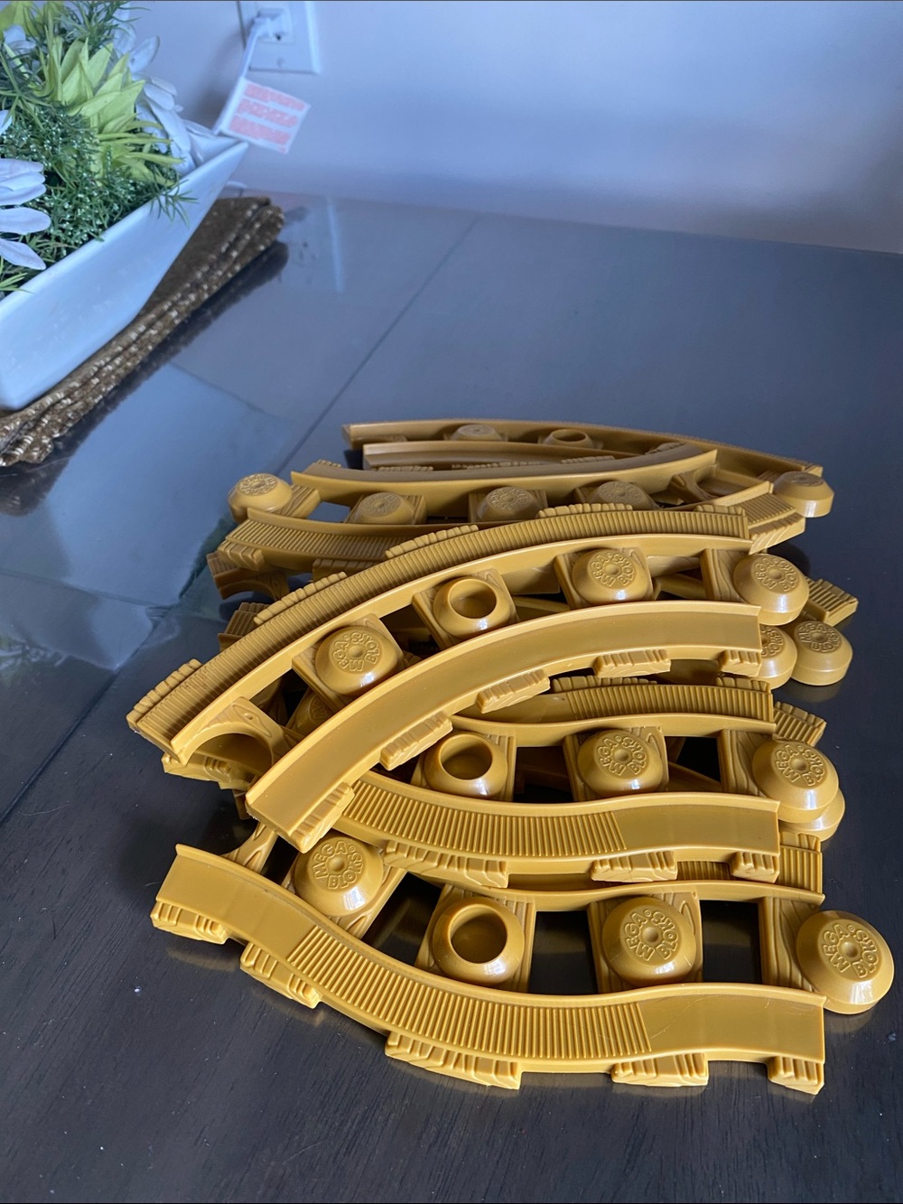 Mega Bloks Train Track Building Toys DIY Activities